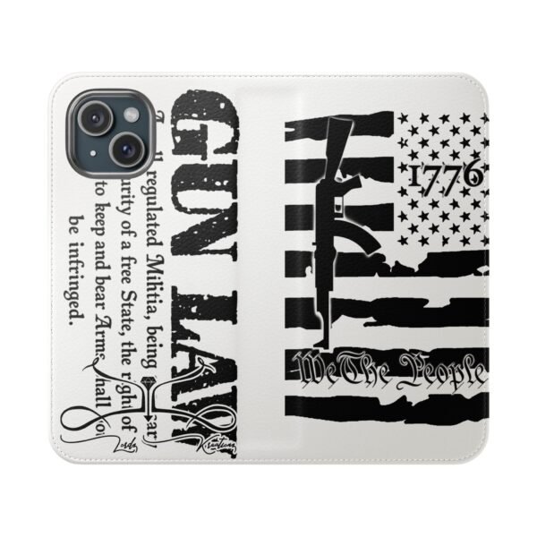 '1776' Design - Flip Case - Image 41