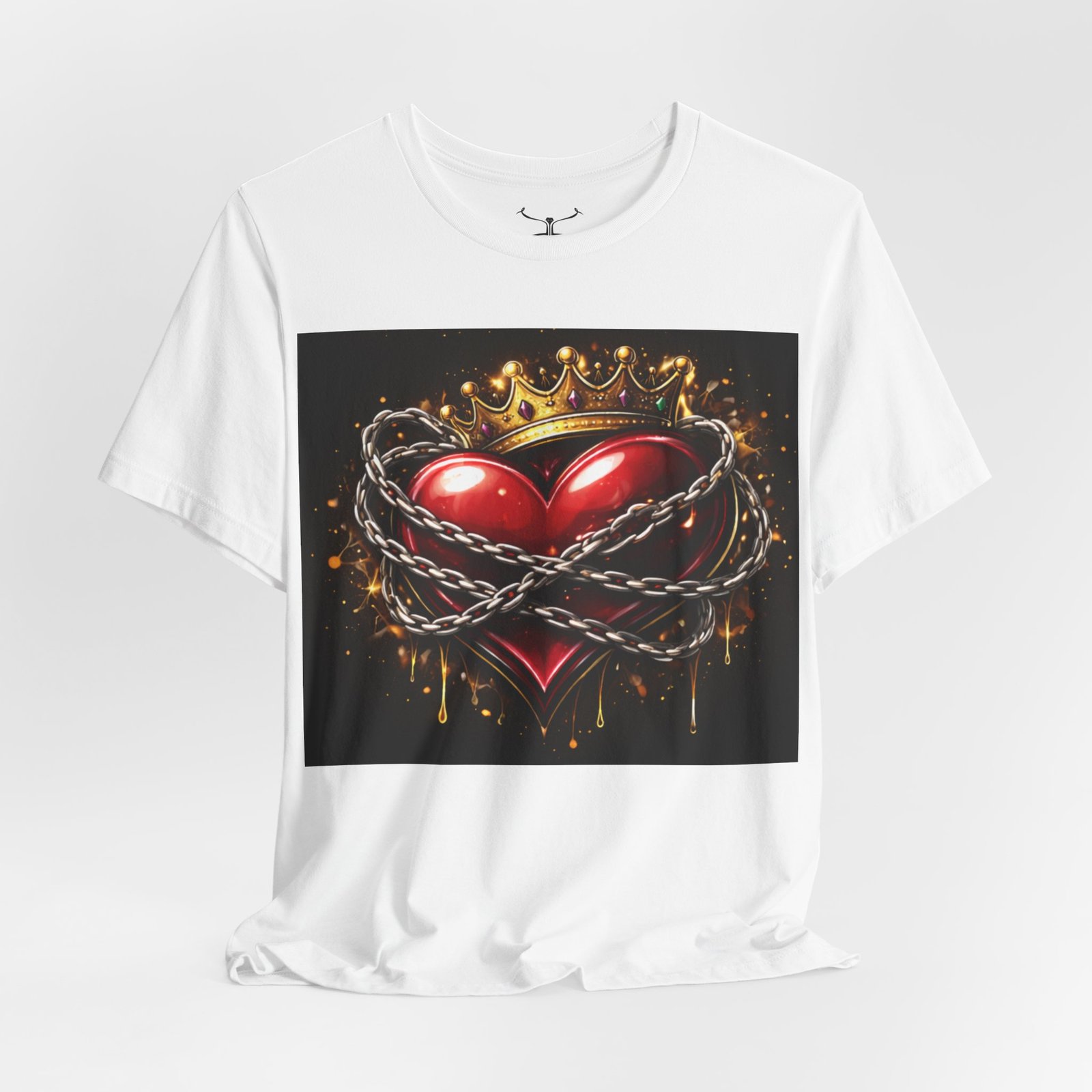 Hearts Unisex Jersey Short Sleeve Tee - Image 8