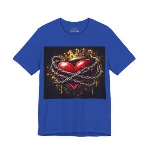 Hearts Unisex Jersey Short Sleeve Tee - Image 25