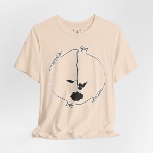 Black Rose Unisex Jersey Short Sleeve Tee - Image 12