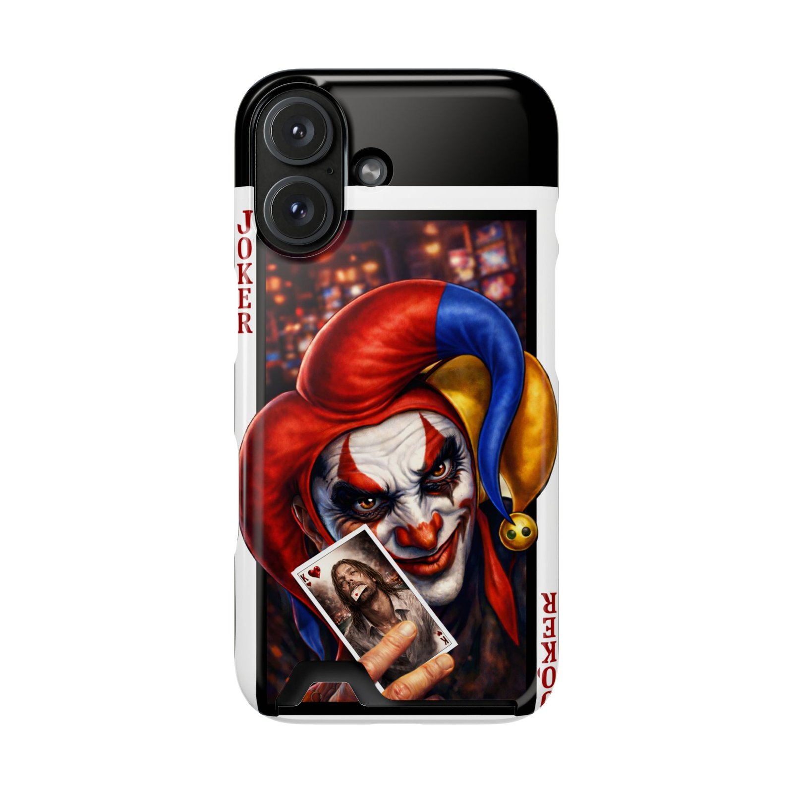 Got Cha – Deck of Jokers Slim Card Holder Phone Case | LordzKreationz - Image 147