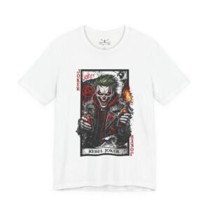 Rebel Joker Cotton Crew Tee - Image 5