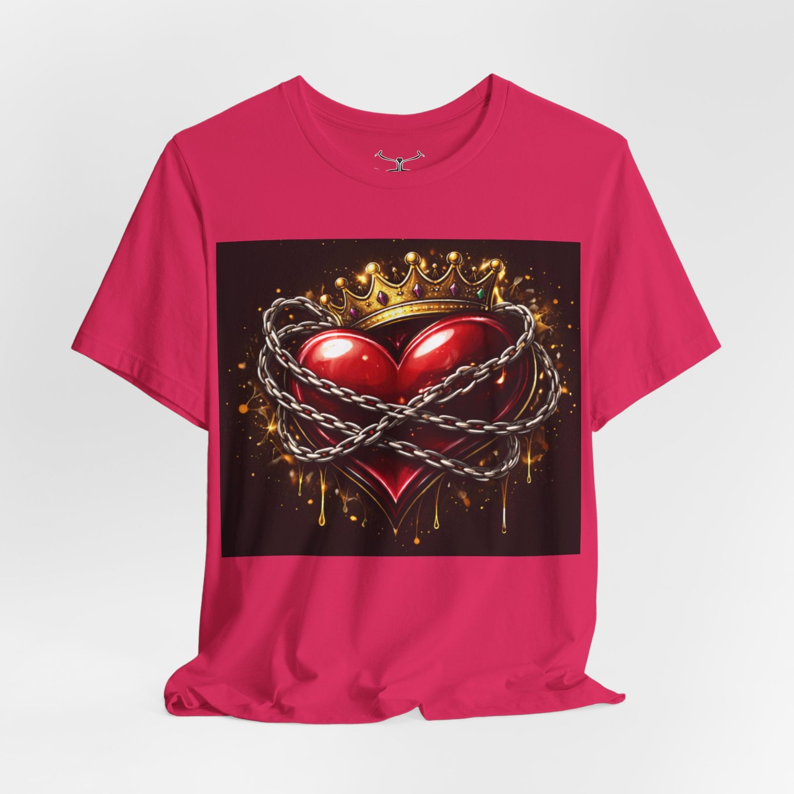 Hearts Unisex Jersey Short Sleeve Tee - Image 44