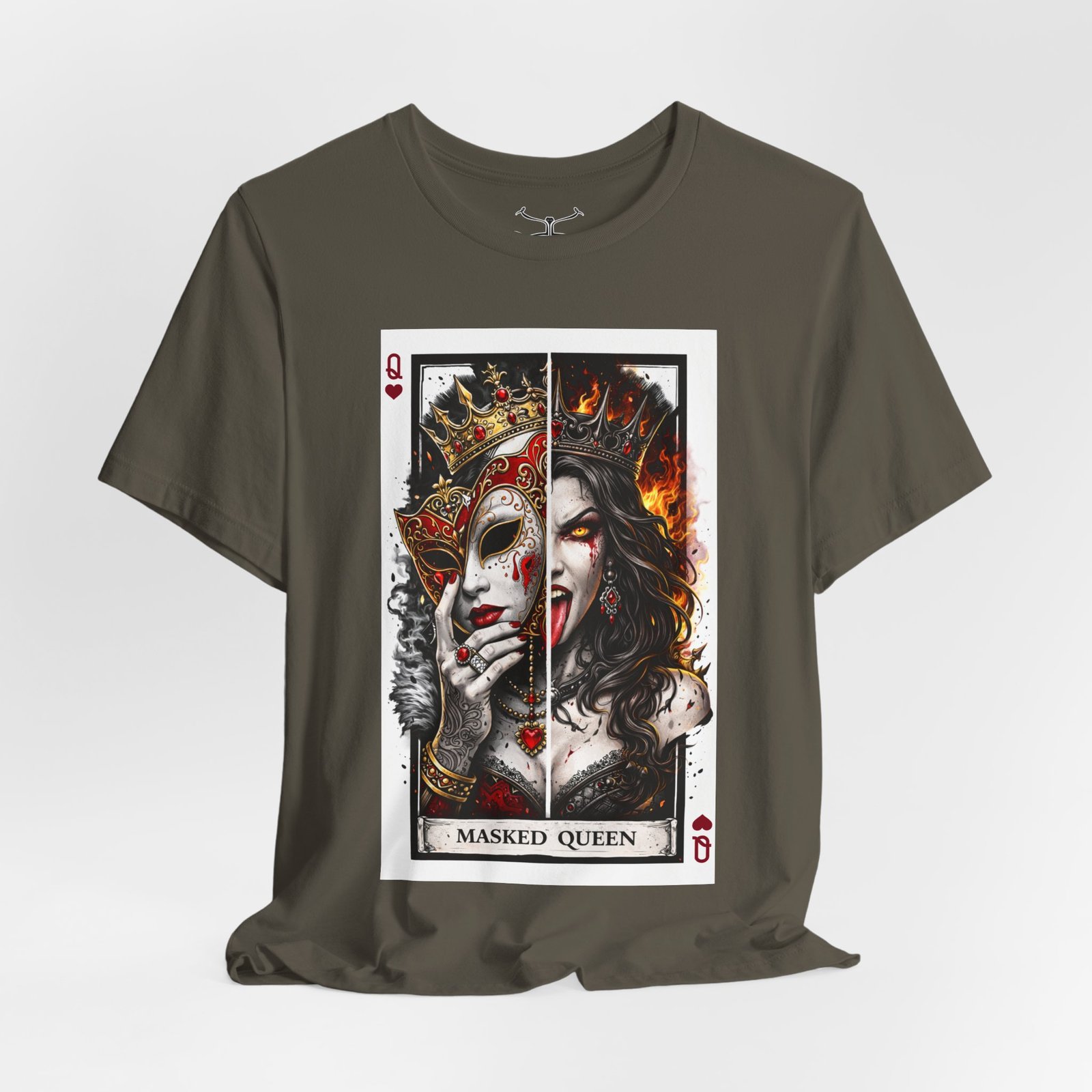 The Masked Queen Cotton Crew Tee - Image 20