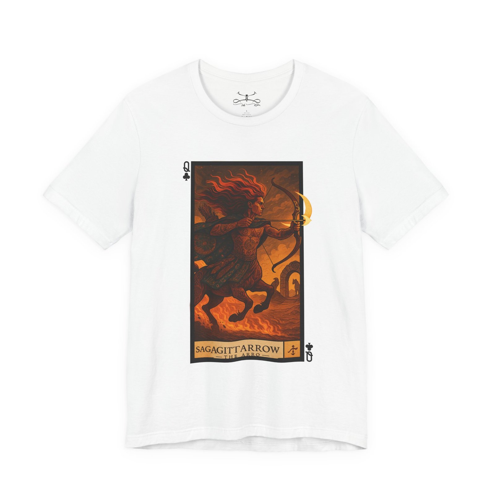 Sagitari Cotton Crew Tee - Image 5