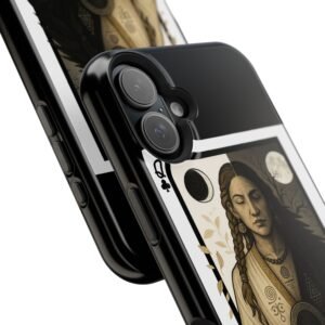 Libra – Deck of Clubs – MagSafe® Protective Phone Case - Image 38