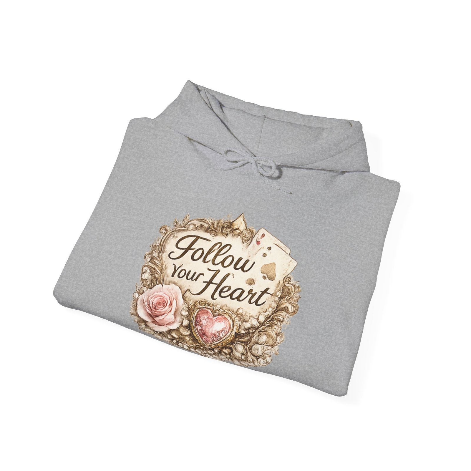 Follow Your Heart Unisex Heavy Blend™ Hooded Sweatshirt - Image 16