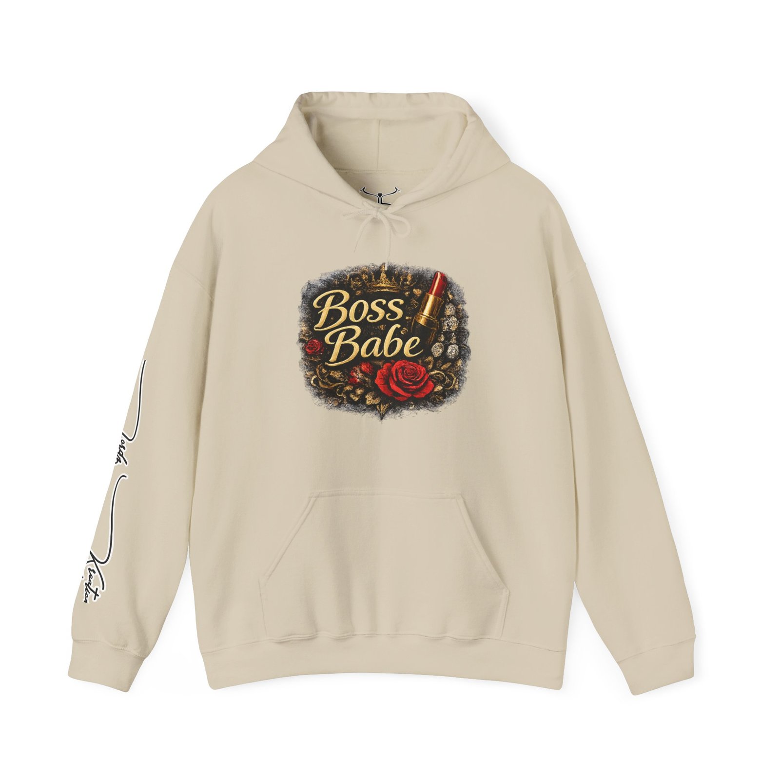 Boss Babe Unisex Heavy Blend™ Hooded Sweatshirt - Image 9