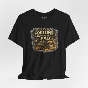 Fortune Favors the Bold T-Shirt - Image 1
