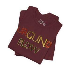 BurGUNdy Unisex Short Sleeve Tee - Image 47