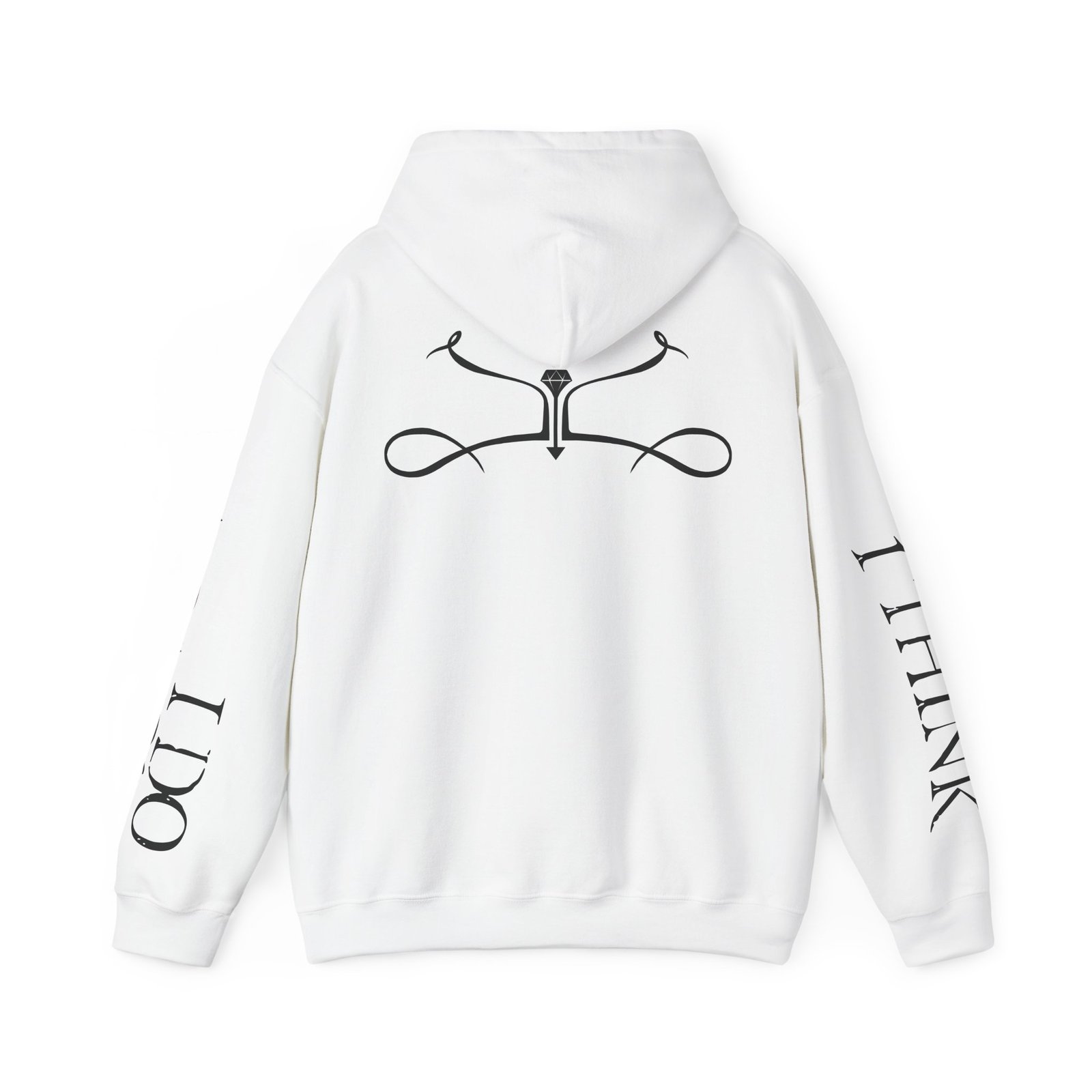 As I Think Heavy Blend™ Hooded Sweatshirt - Image 2