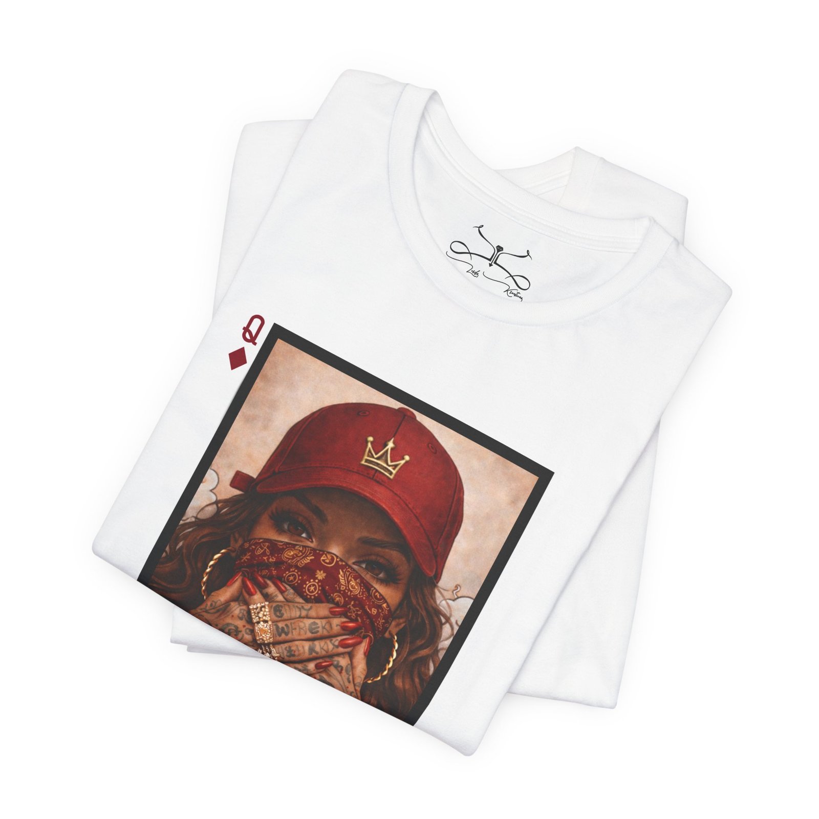 Speak no Evil Cotton Crew Tee - Image 7