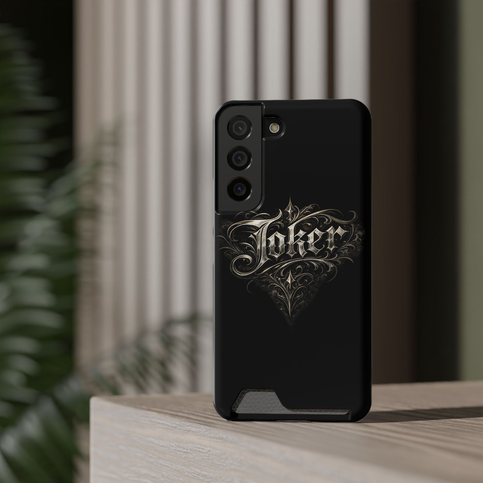Joker – Gothic Slim Card Holder Phone Case | LordzKreationz - Image 4