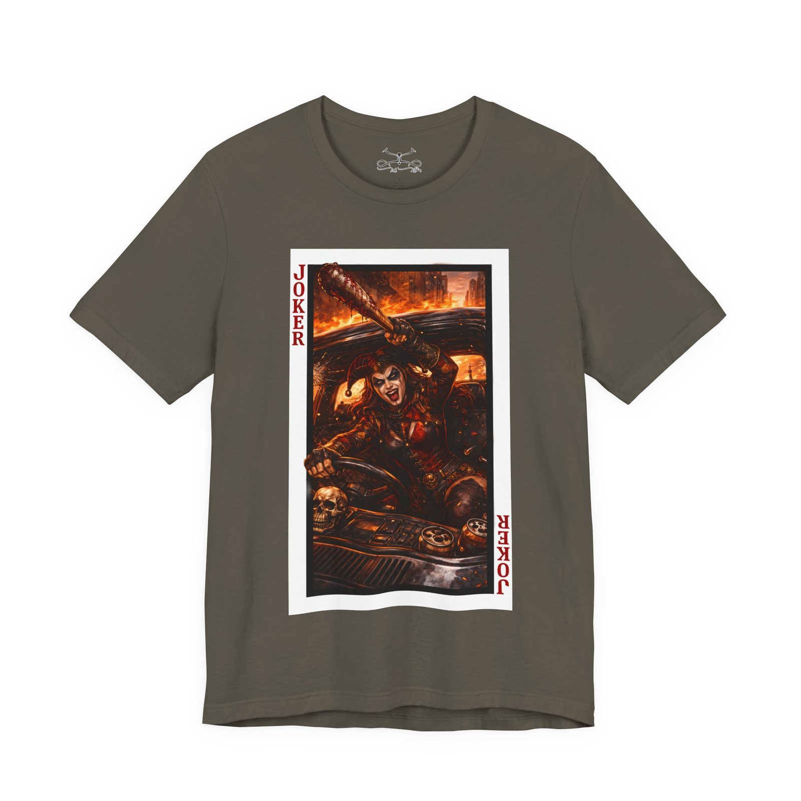 His Rebel Joker Drive Cotton Crew Tee - Image 13