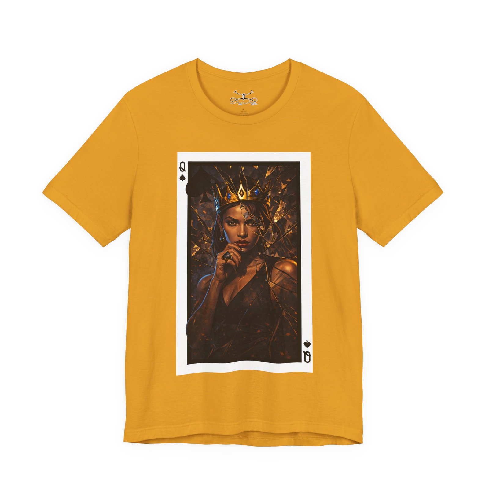 Broken Spade – Deck of Cards Graphic T-Shirt - Image 13