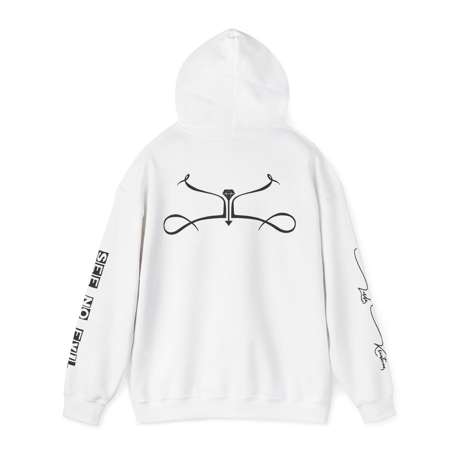 See No Evil Unisex Heavy Blend™ Hooded Sweatshirt - Image 3