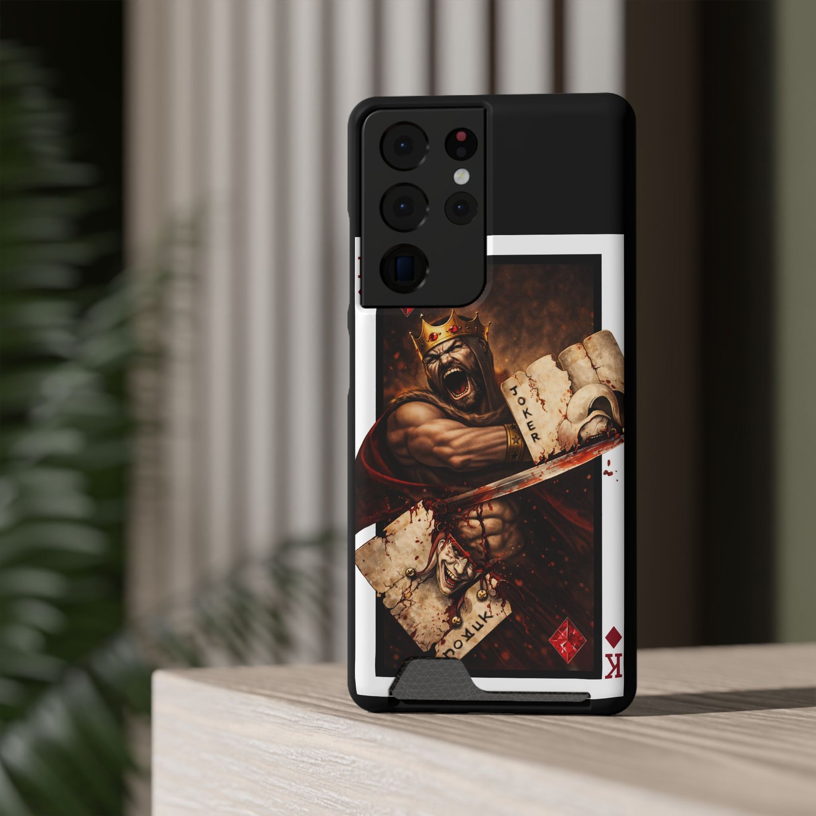 Savage – Deck of Diamonds Slim Card Holder Phone Case | LordzKreationz - Image 92