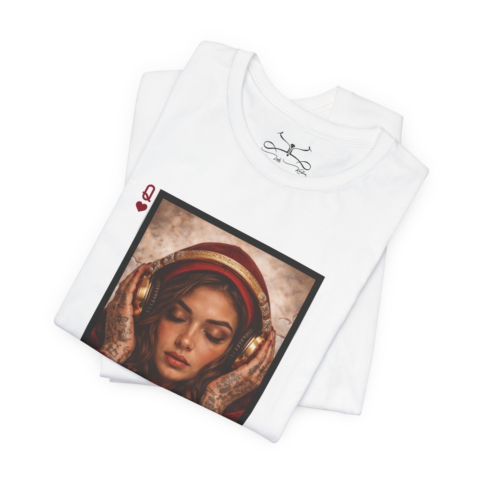 Hear no Evil Cotton Crew Tee - Image 7