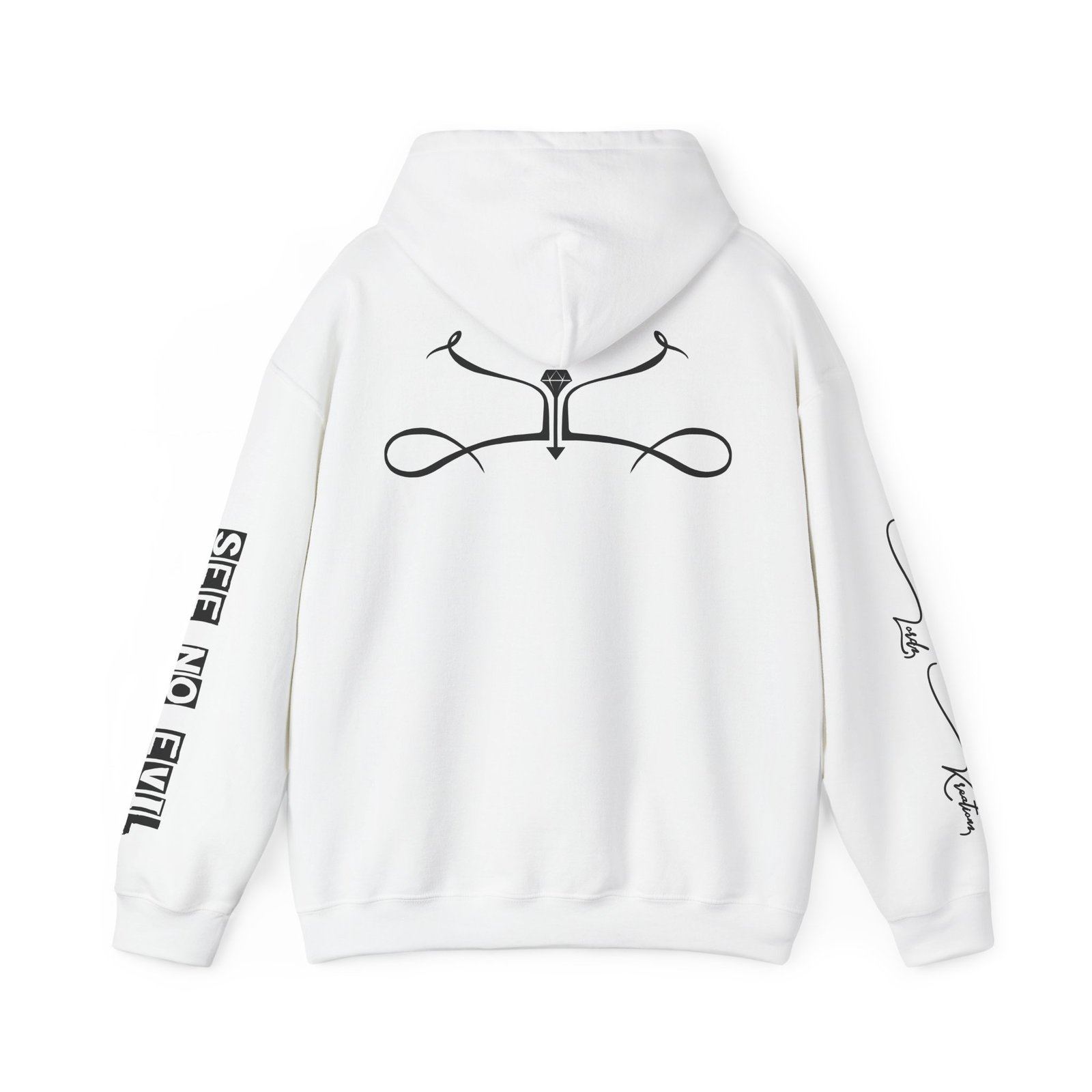 See No Evil Unisex Heavy Blend™ Hooded Sweatshirt - Image 2