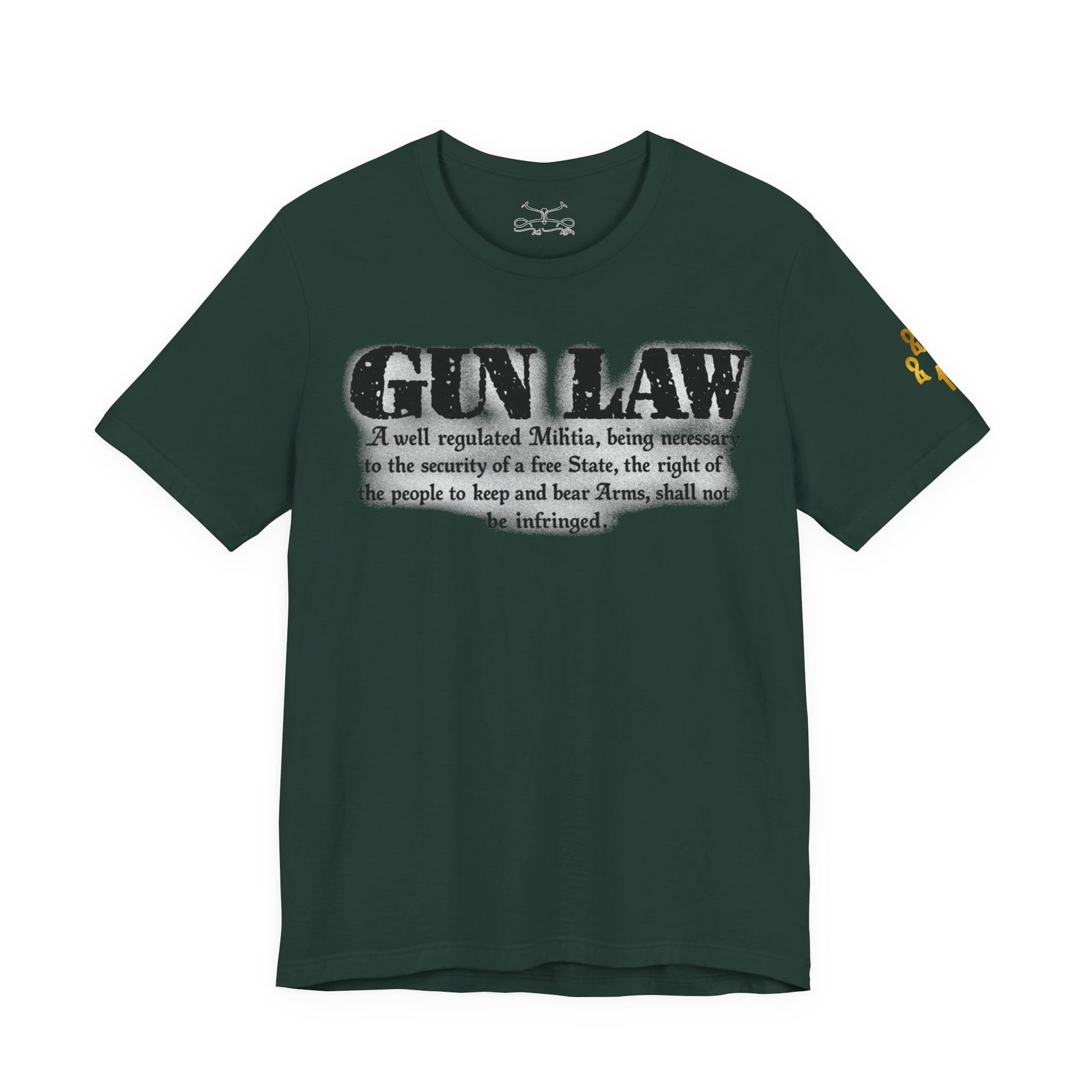 Gun Law Unisex Short Sleeve Tee - Image 21