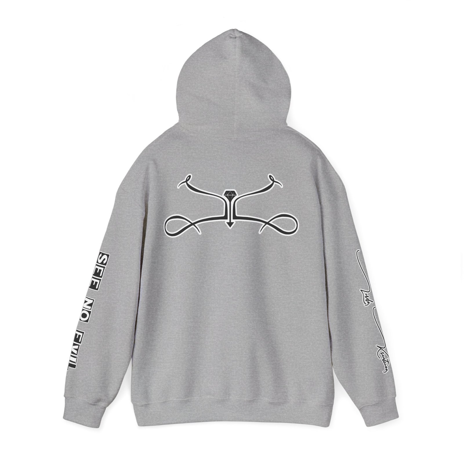 See No Evil Unisex Heavy Blend™ Hooded Sweatshirt - Image 11