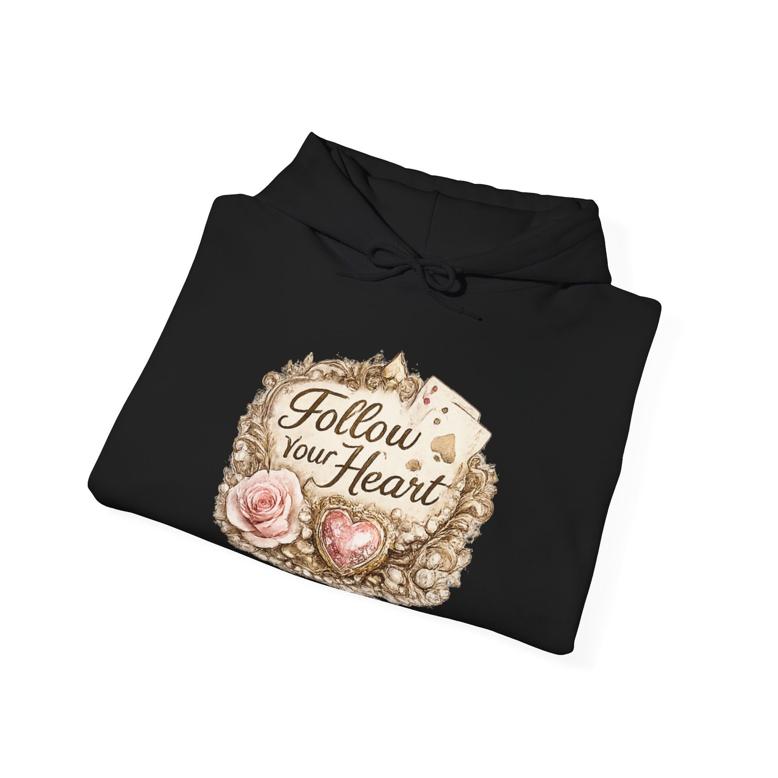 Follow Your Heart Unisex Heavy Blend™ Hooded Sweatshirt - Image 8