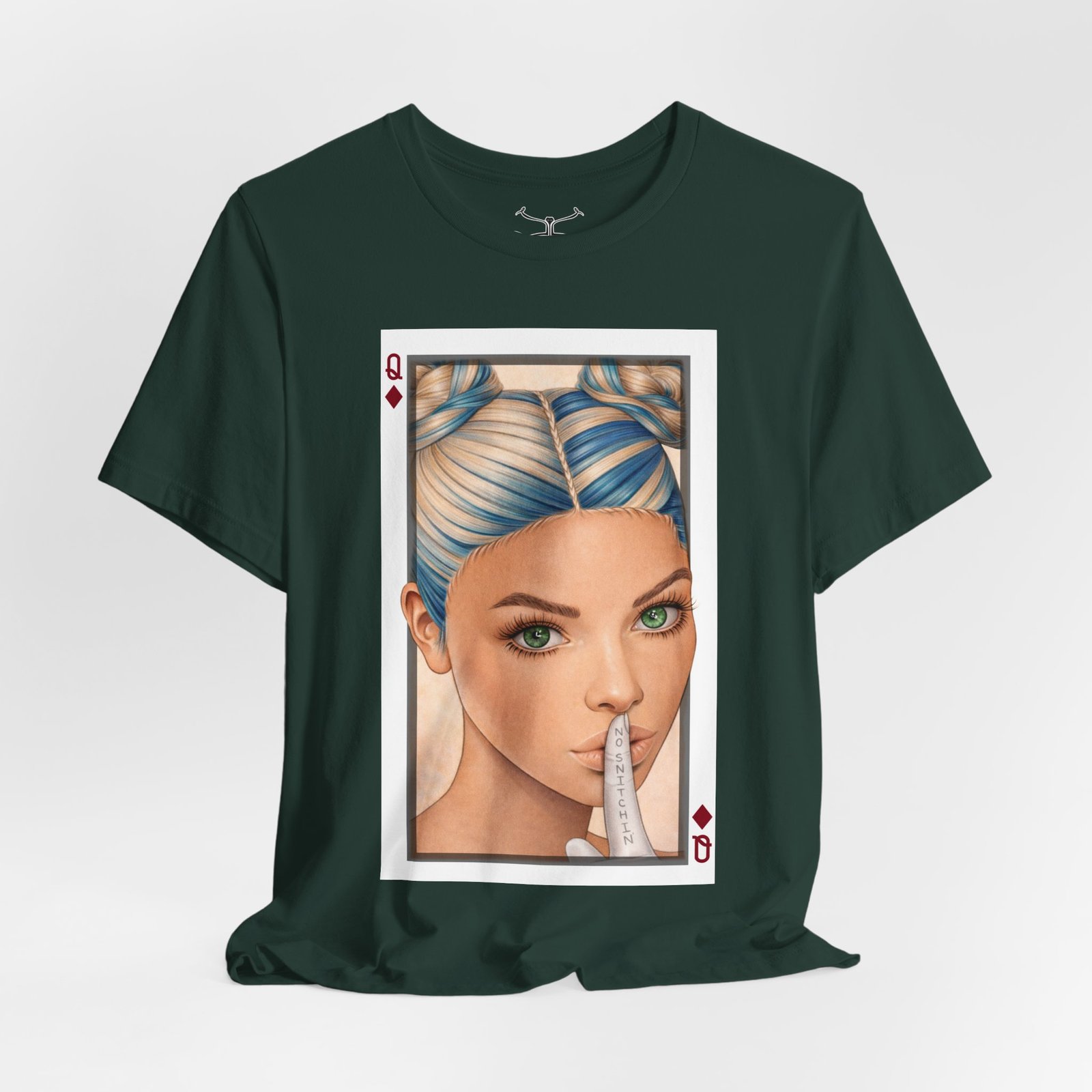 Speak no Evil Cotton Crew Tee - Image 24