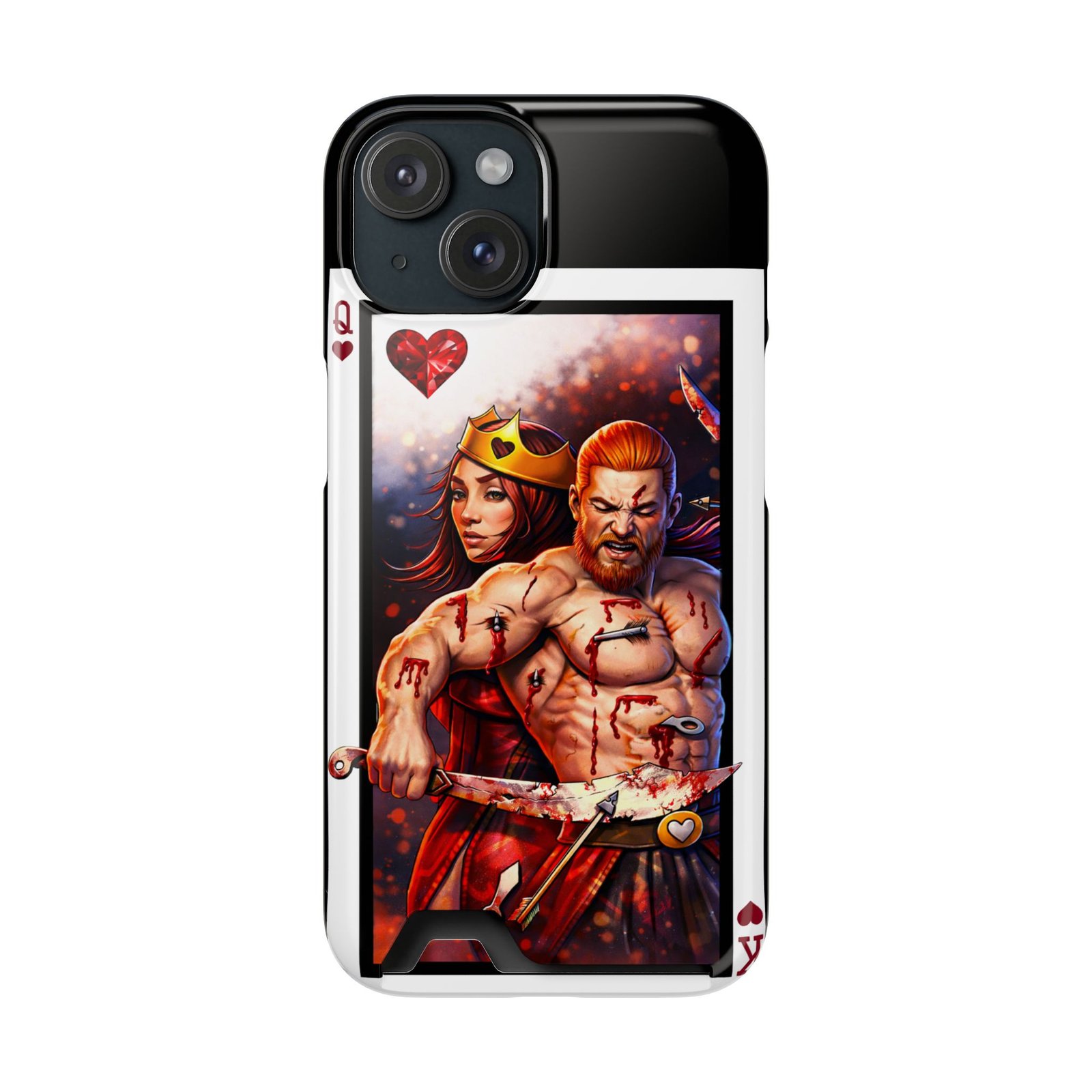 Got Chu – Deck of Hearts Slim Card Holder Phone Case | LordzKreationz - Image 121