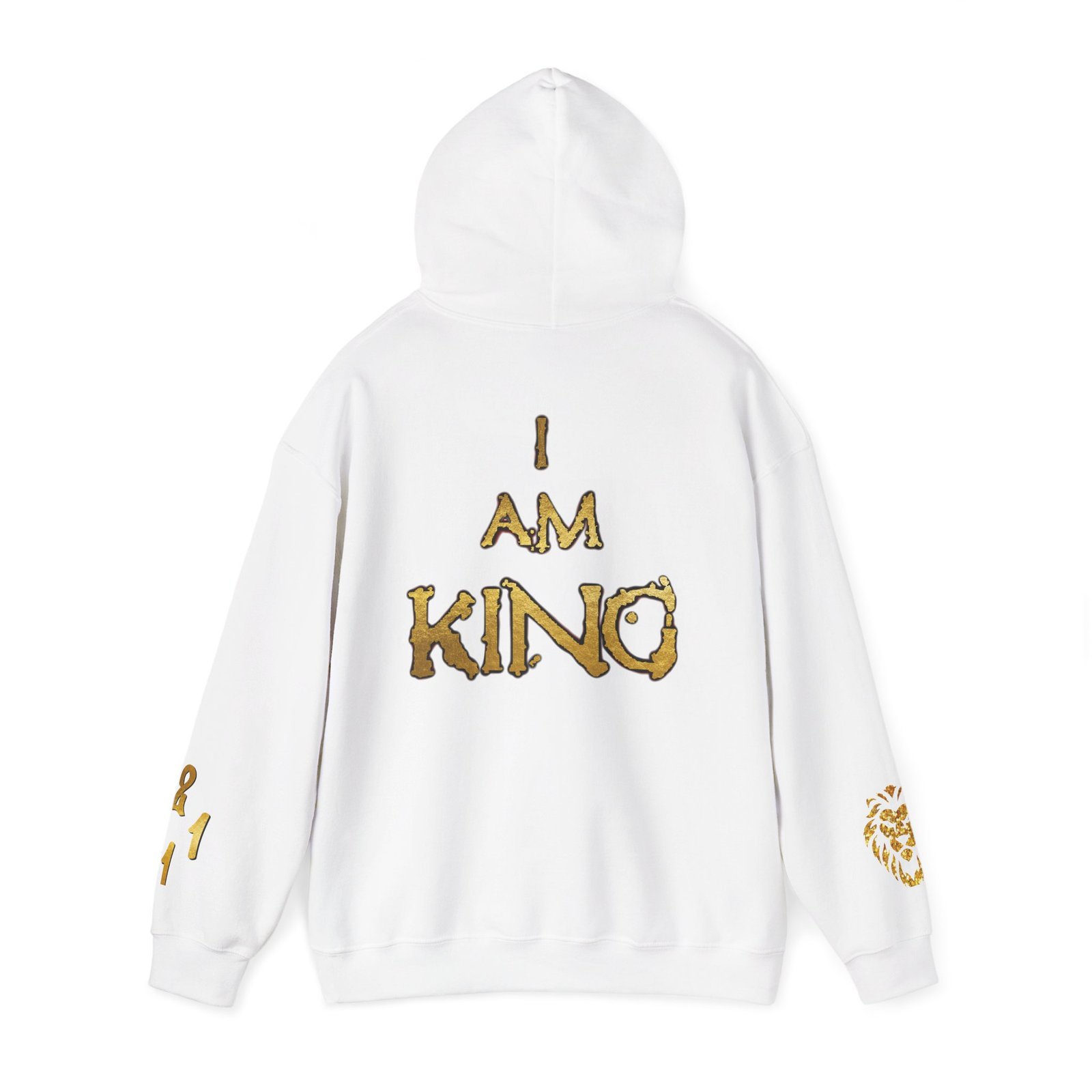 BurGUNdy Flow Unisex Heavy Blend™ Hooded Sweatshirt - Image 3