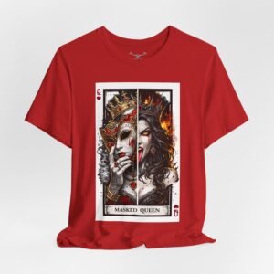 The Masked Queen Cotton Crew Tee - Image 48