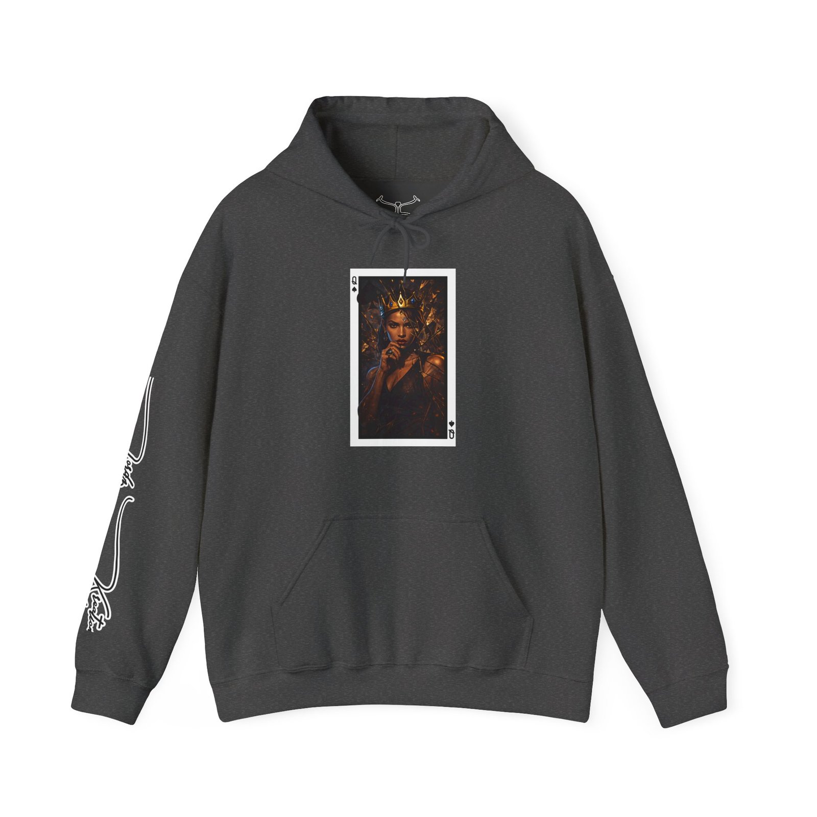 Broken Spade – Deck of Cards Graphic Hoodie - Image 21