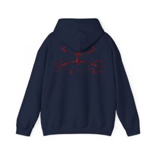 Blood Rose Hooded Sweatshirt - Image 30