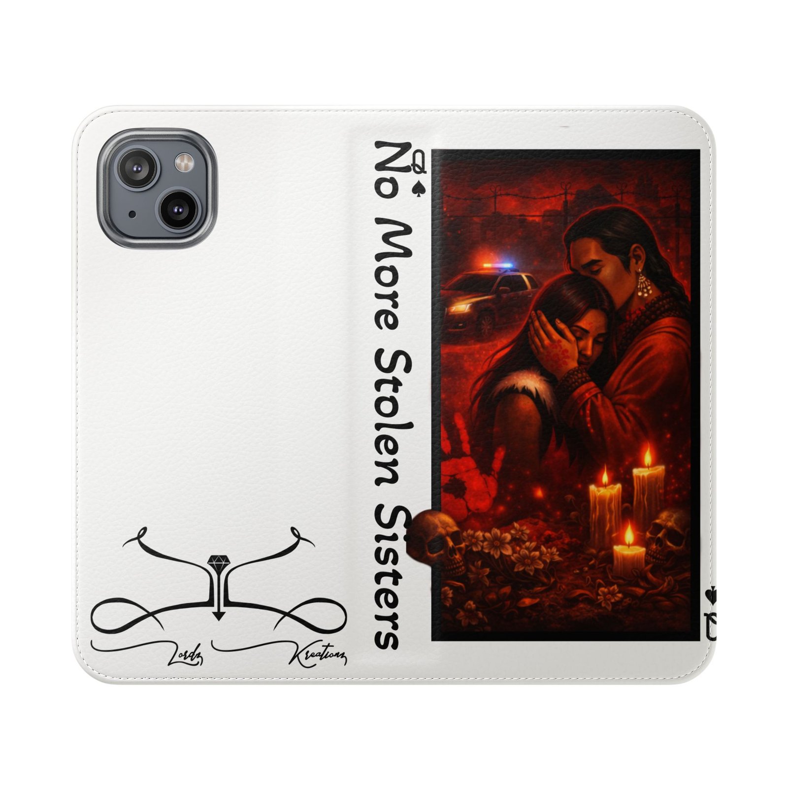 No More Stolen Sisters – Awareness Flip Wallet Phone Case | LordzKreationz - Image 65