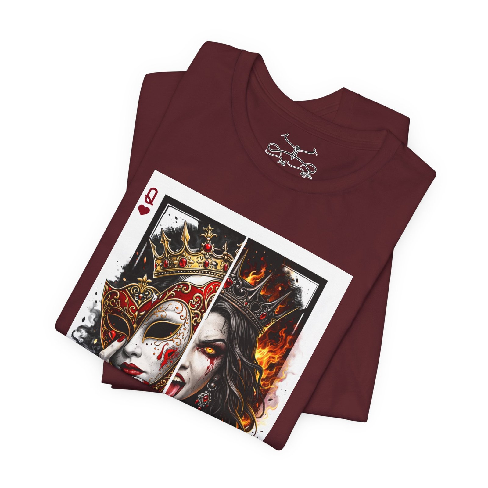 The Masked Queen Cotton Crew Tee - Image 43