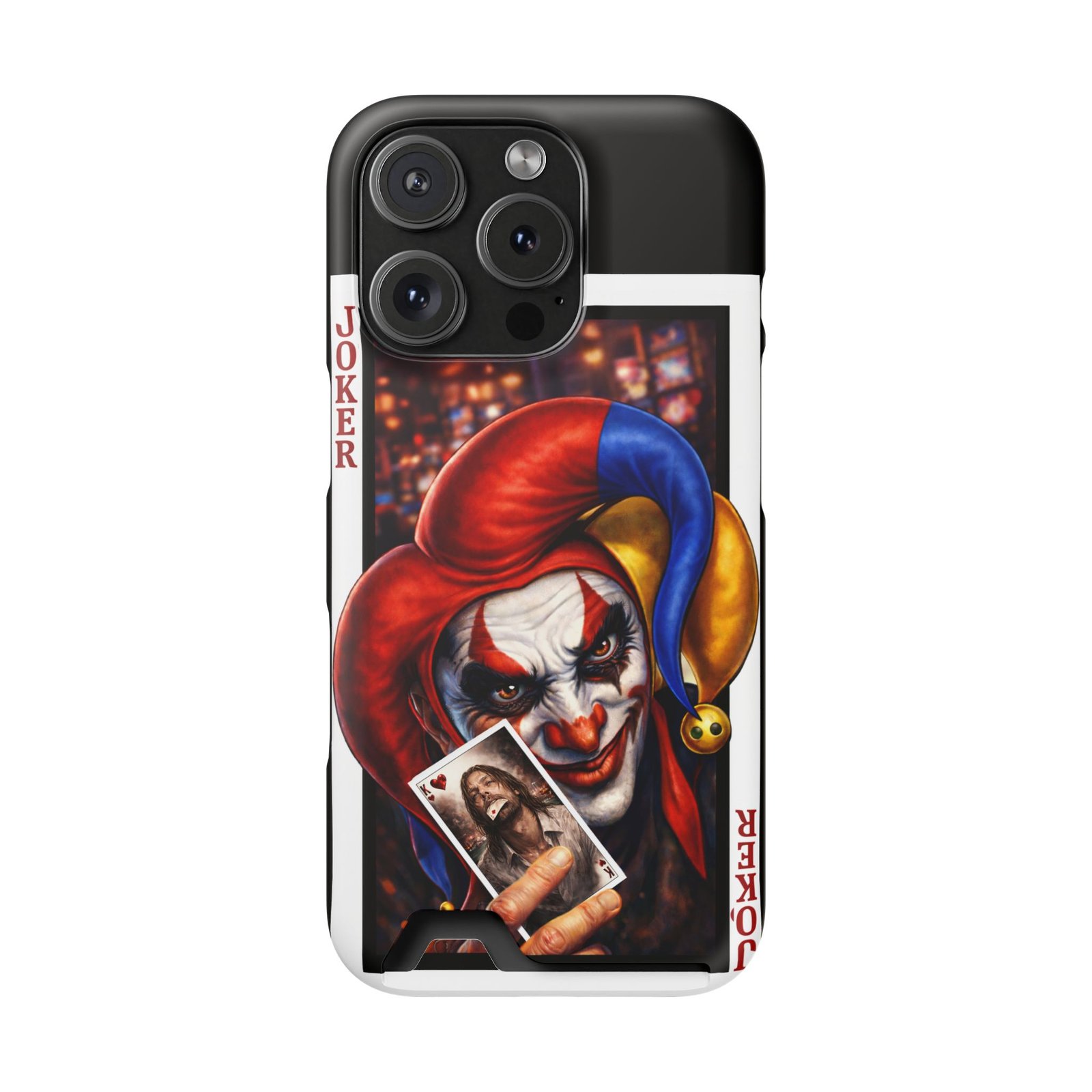 Got Cha – Deck of Jokers Slim Card Holder Phone Case | LordzKreationz - Image 142