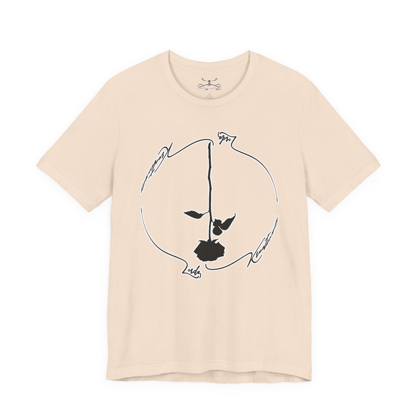 Black Rose Unisex Jersey Short Sleeve Tee - Image 9