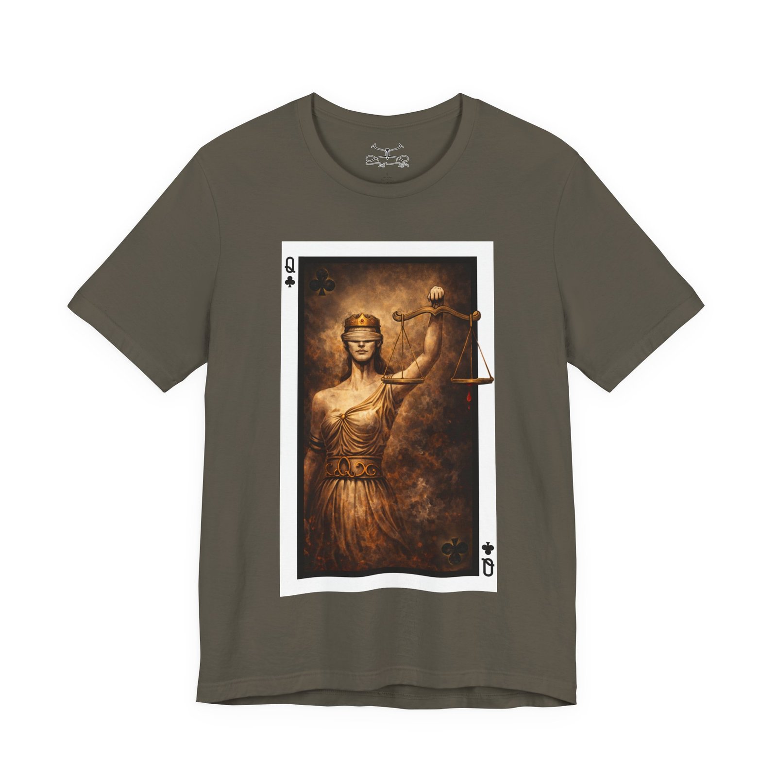 Blind Justice Cotton Crew Tee - Image 13