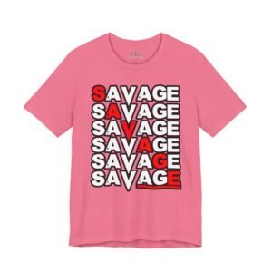 Savage Age Unisex Short Sleeve Tee - Image 37