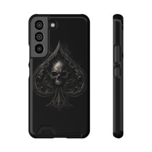 Spade – Deck of Cards Slim Card Holder Phone Case | LordzKreationz - Image 2