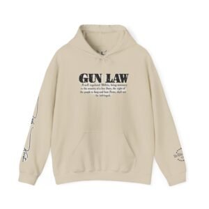 "Gun Law" Unisex Heavy Blend™ Hooded Sweatshirt - Image 29