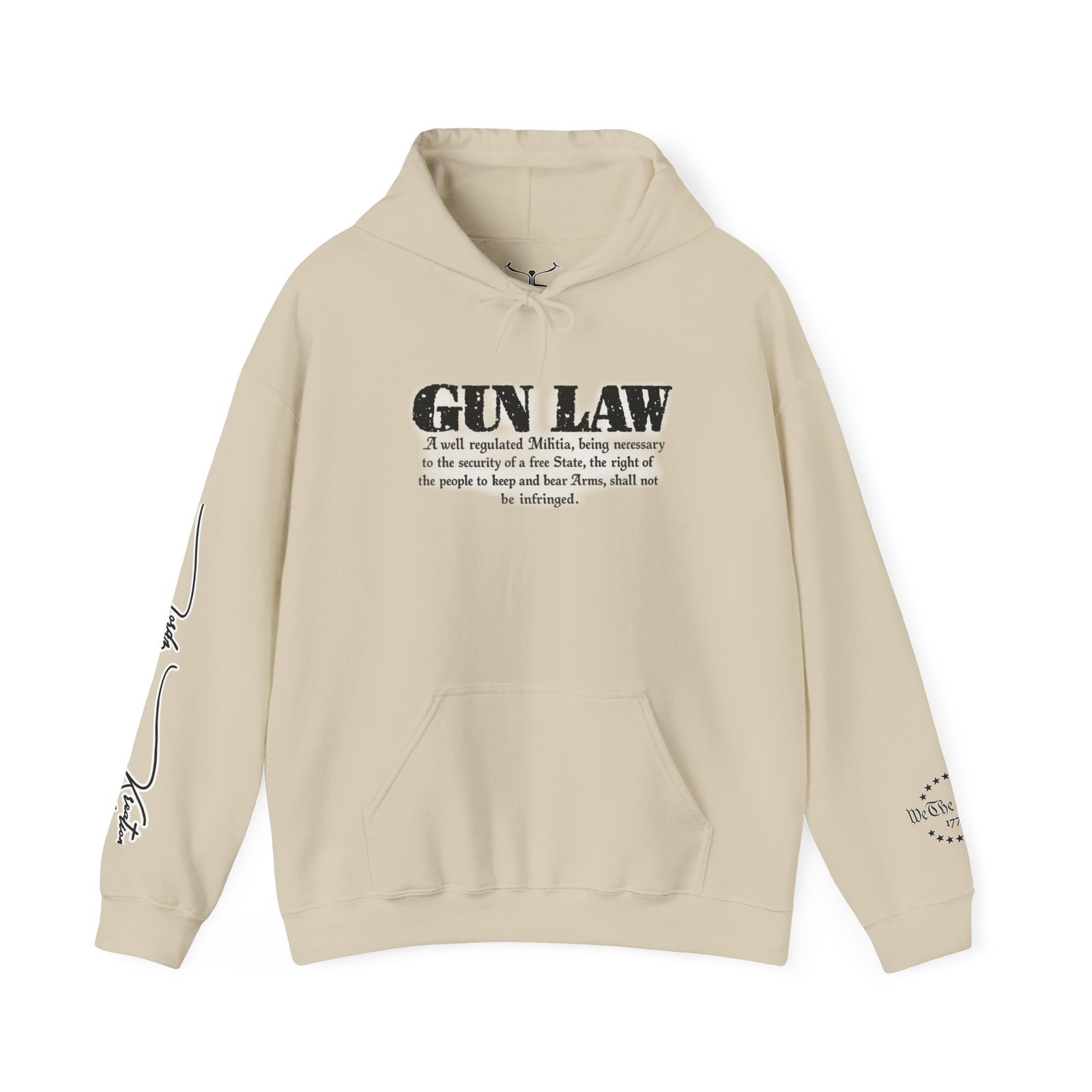 "Gun Law" Unisex Heavy Blend™ Hooded Sweatshirt - Image 29