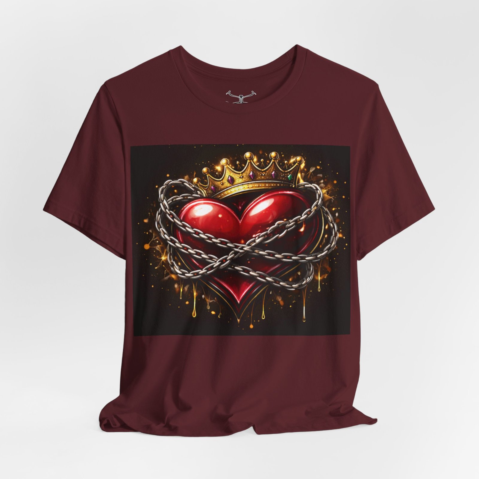 Hearts Unisex Jersey Short Sleeve Tee - Image 48