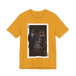 Good-Bye – Deck of Cards King and Queen of Spades Graphic T-Shirt - Image 13