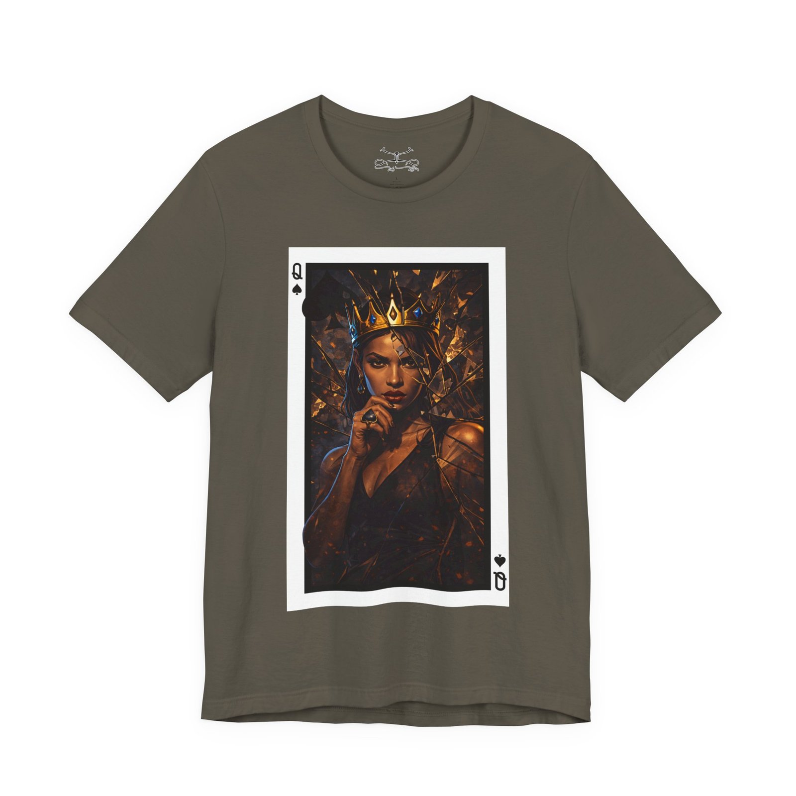 Broken Spade – Deck of Cards Graphic T-Shirt - Image 17