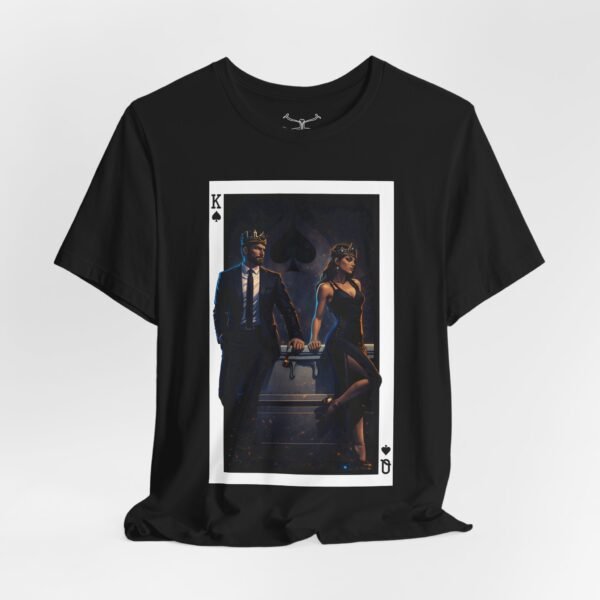 Good-Bye – Deck of Cards King and Queen of Spades Graphic T-Shirt