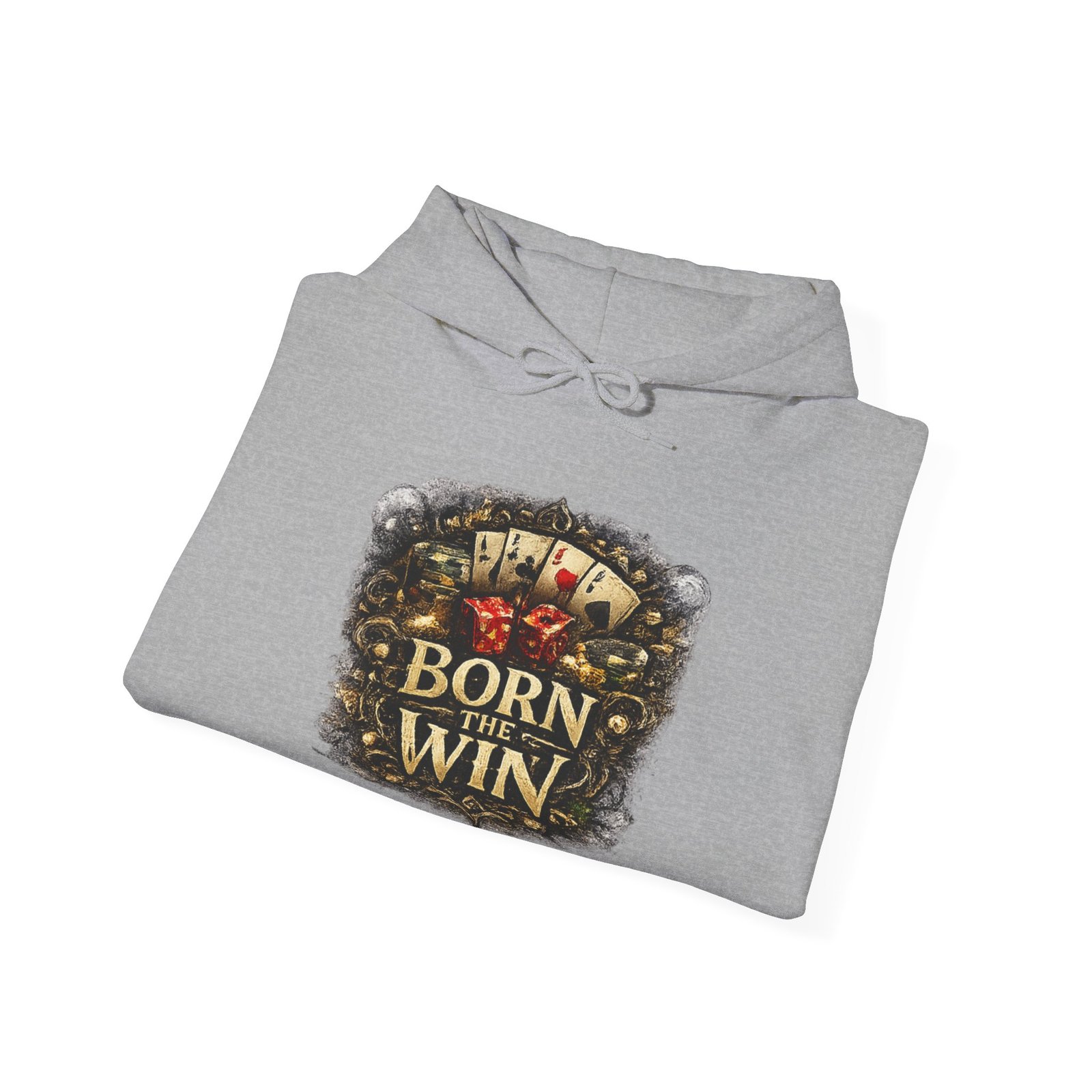 Born The Win Unisex Heavy Blend™ Hooded Sweatshirt - Image 16