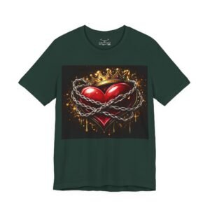 Hearts Unisex Jersey Short Sleeve Tee - Image 21
