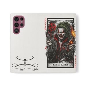 Rebel Joker – Deck of Cards Flip Wallet Phone Case | LordzKreationz - Image 9