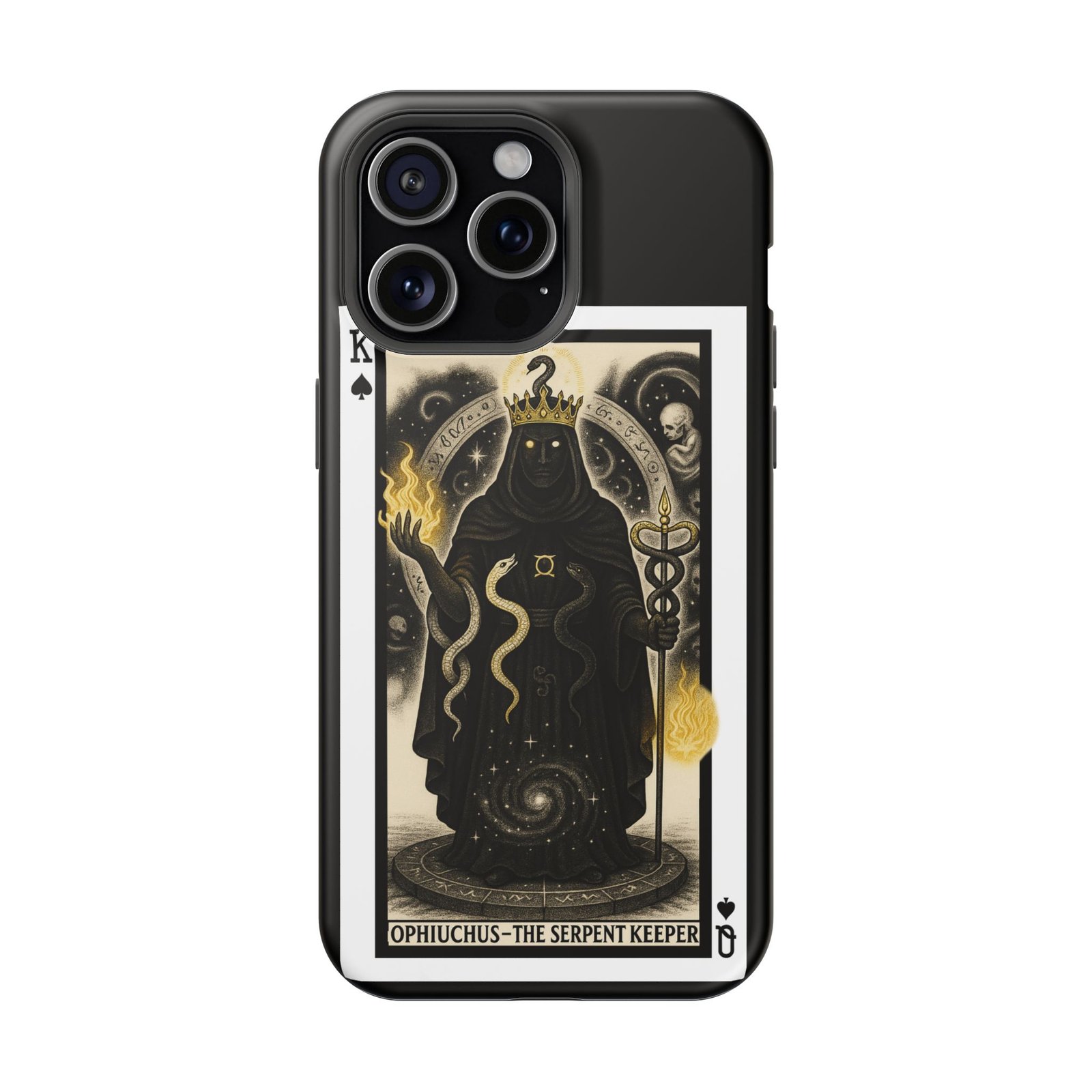 Ophiuchus – Deck of Spades – MagSafe® Protective Phone Case - Image 24