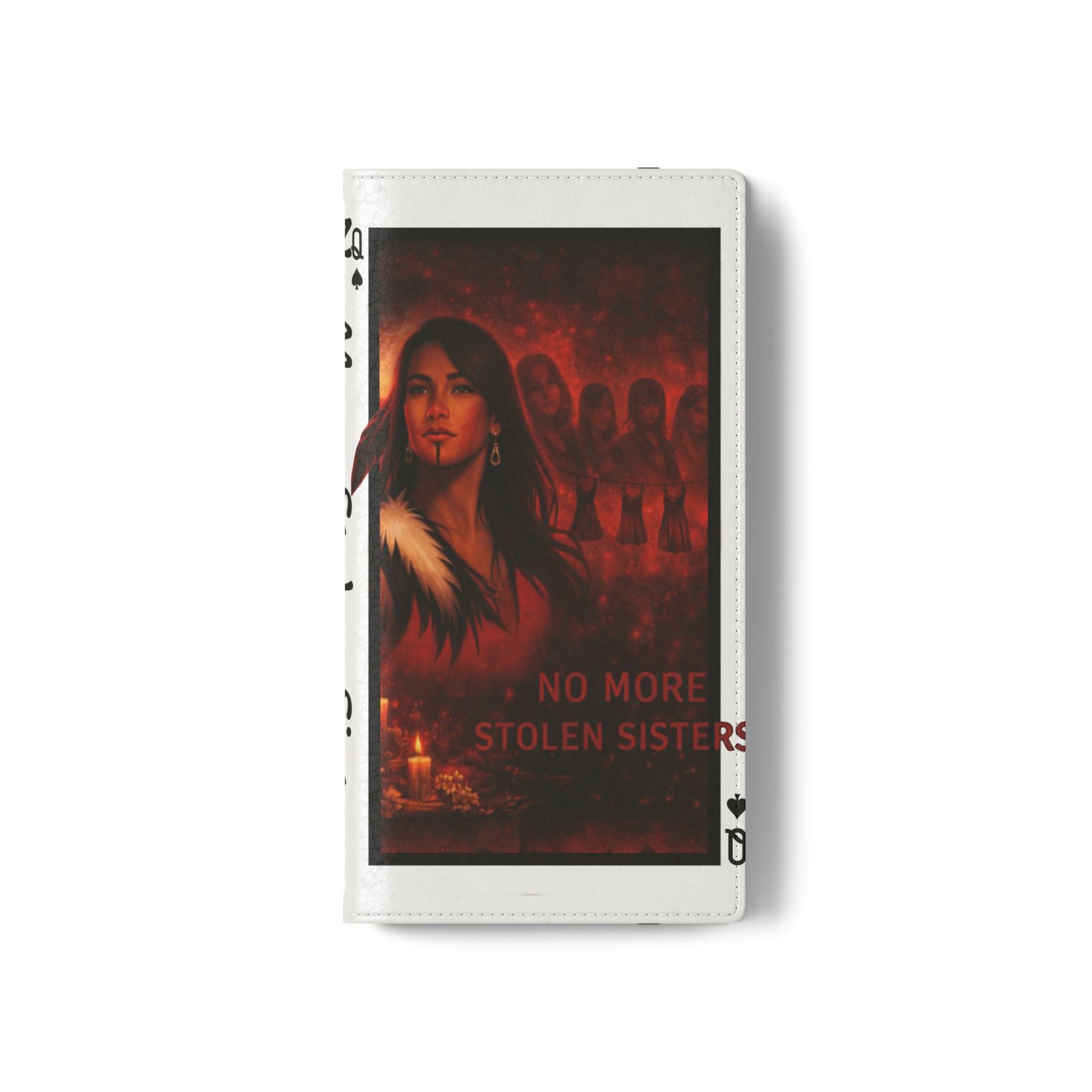 No More Stolen Sisters – Awareness Flip Wallet Phone Case | LordzKreationz - Image 11